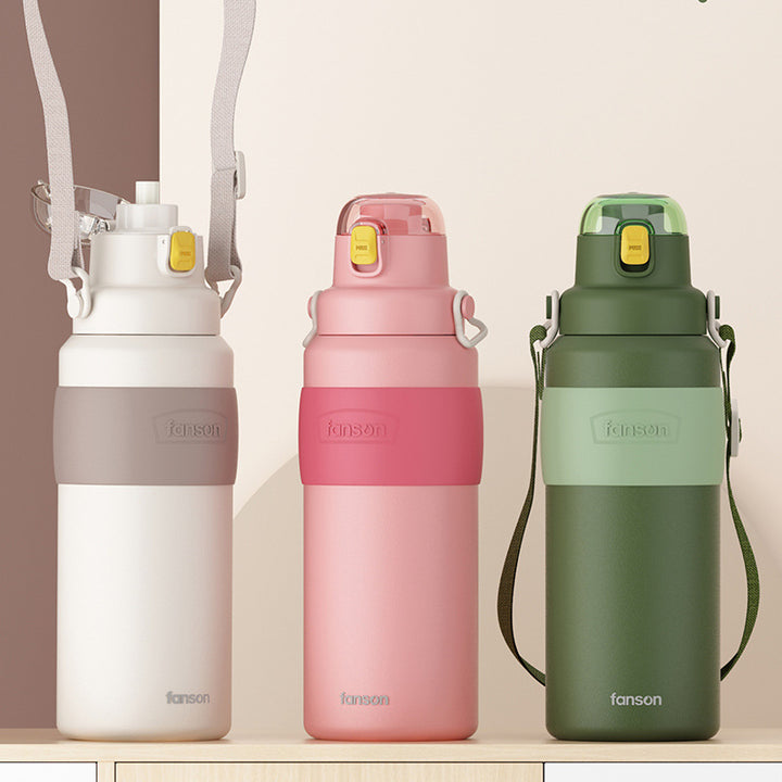1000ml Edelstahl Vakuum-Trinkflasche