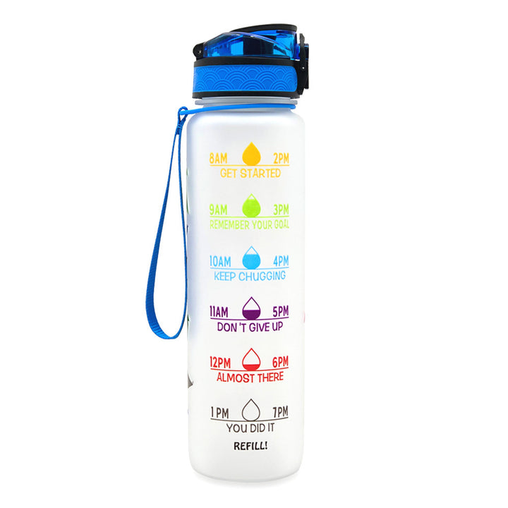 1000ml Flasche mit Marker