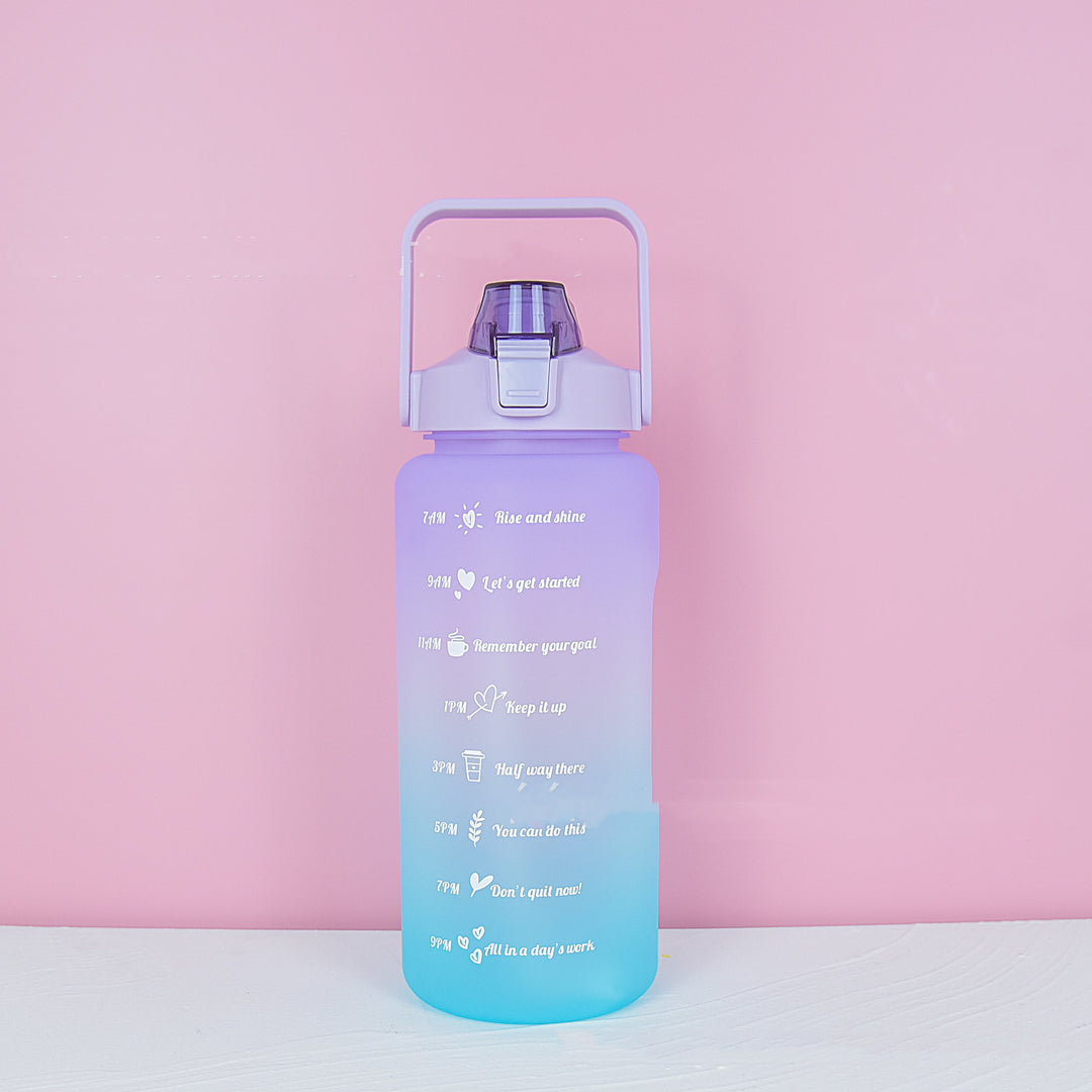 2000ml Trinkflasche mit Marker