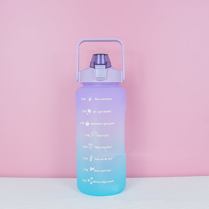2000ml Trinkflasche mit Marker