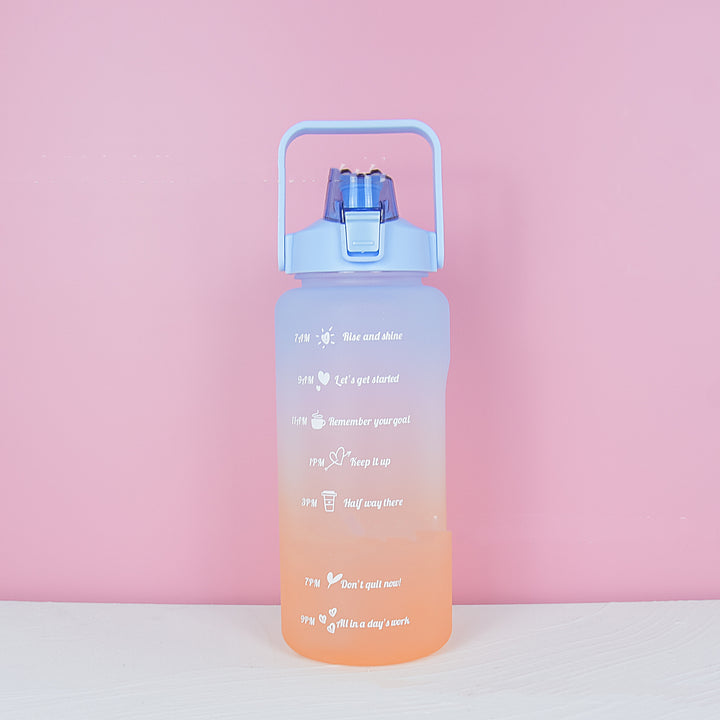 2000ml Trinkflasche mit Marker