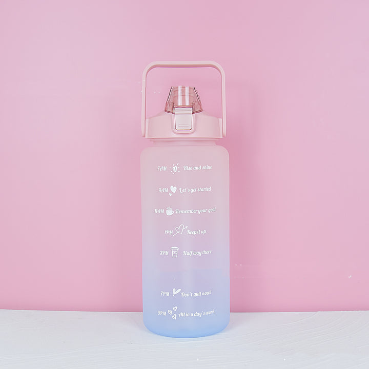 2000ml Trinkflasche mit Marker