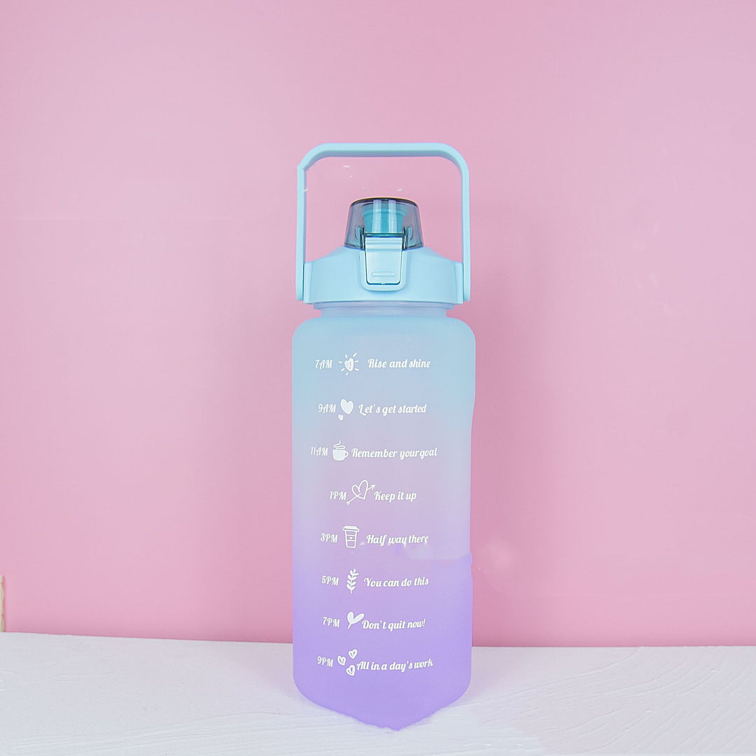 2000ml Trinkflasche mit Marker