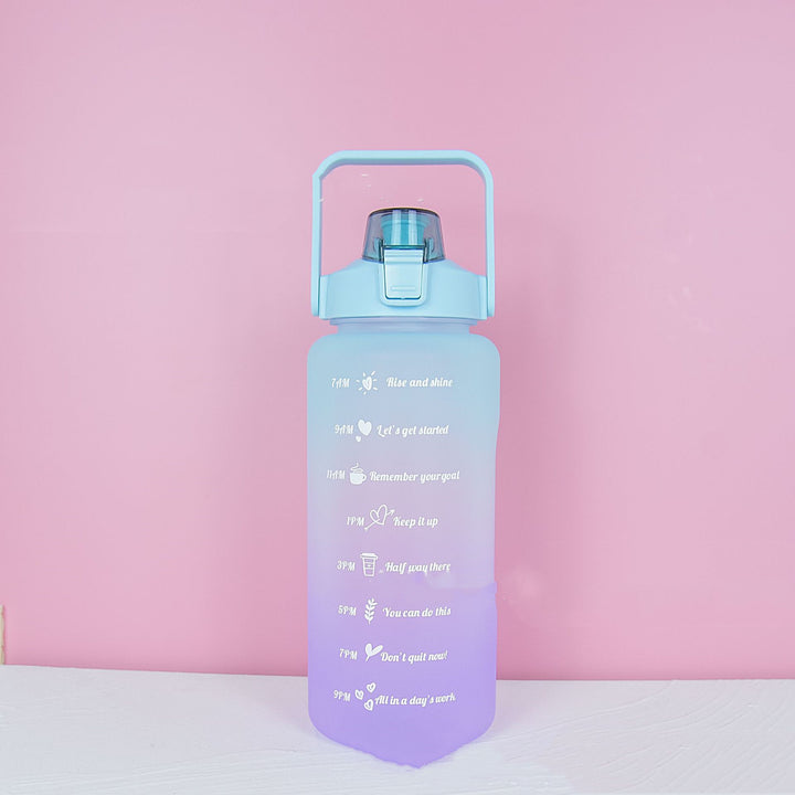 2000ml Trinkflasche mit Marker